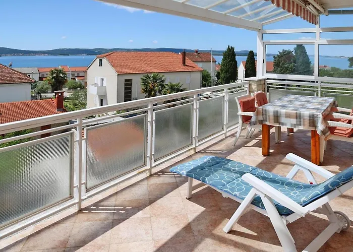 Sunny Terrace Apartment In Biograd * Биоград-на-Мору